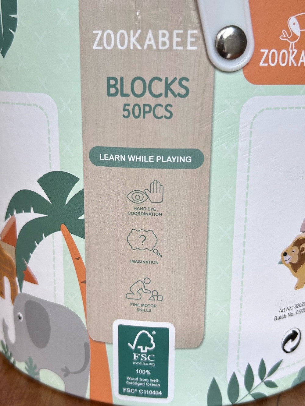 Zookabee Blocks, Never Used